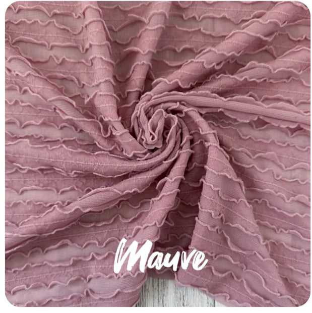 Mauve Ruffle