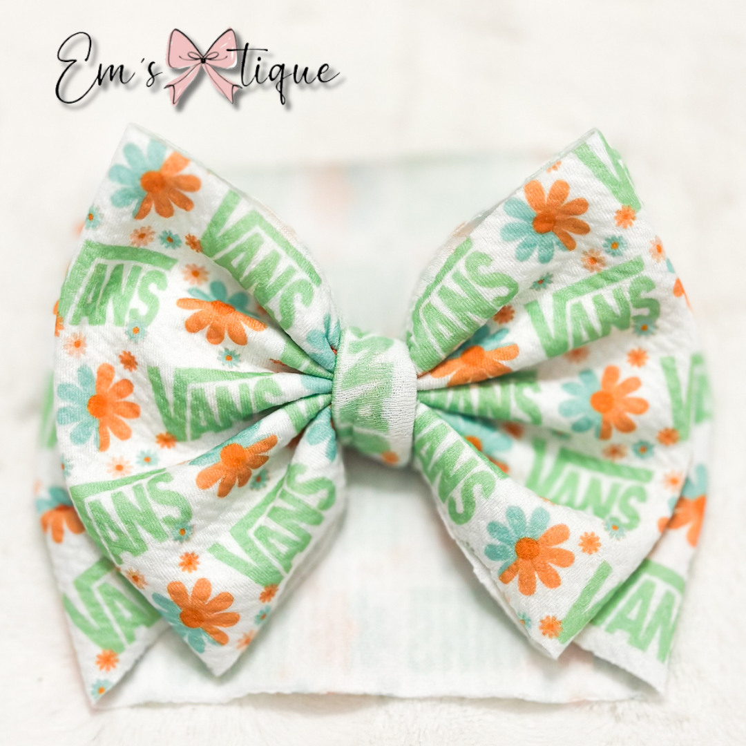 Floral “off the wall”