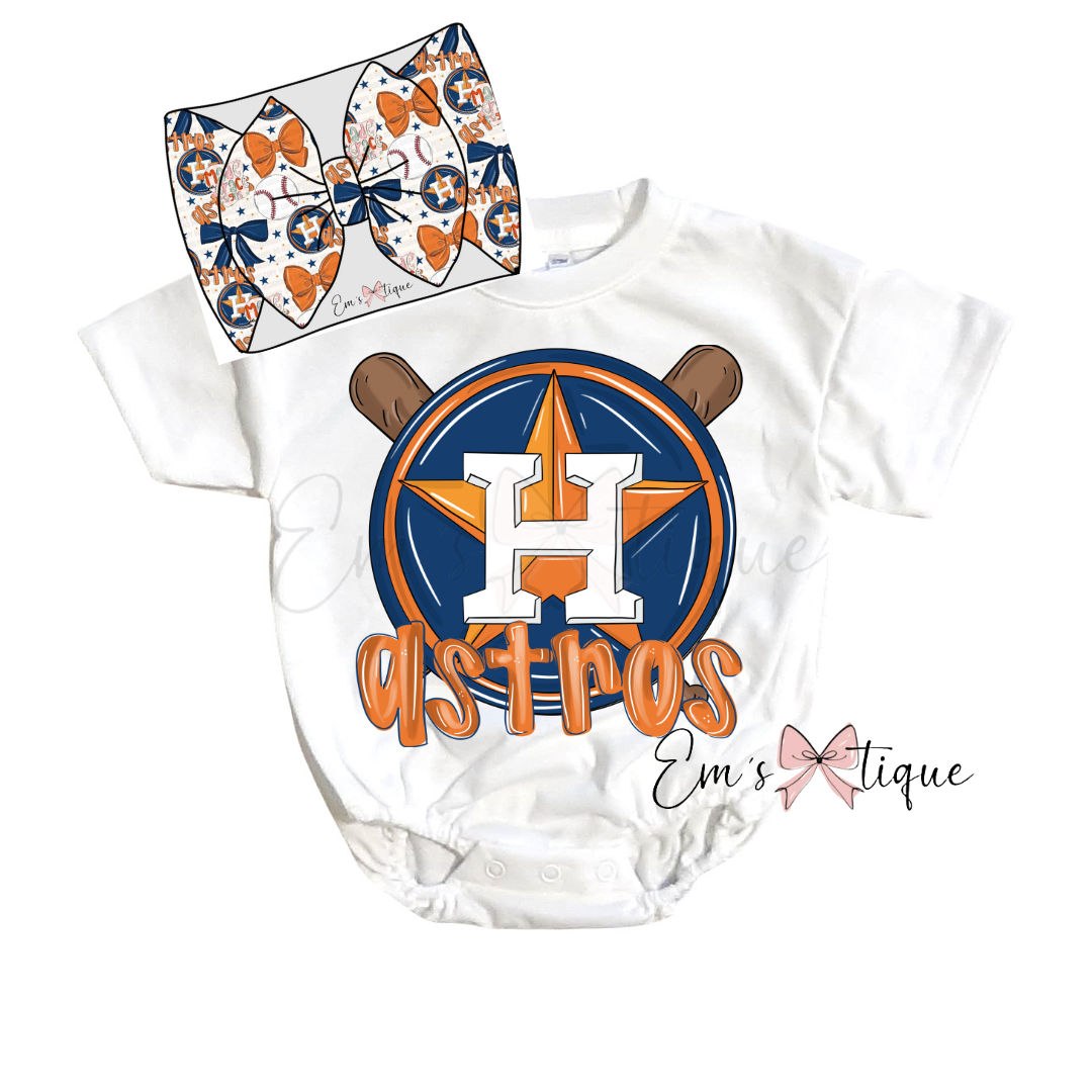 2025 Baseball Romper ONLY Pre-Order