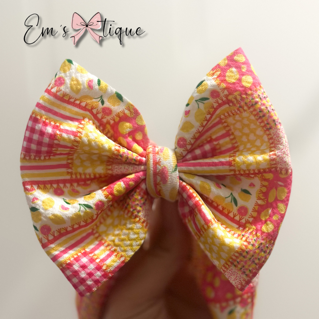 Pink Lemon Patchwork