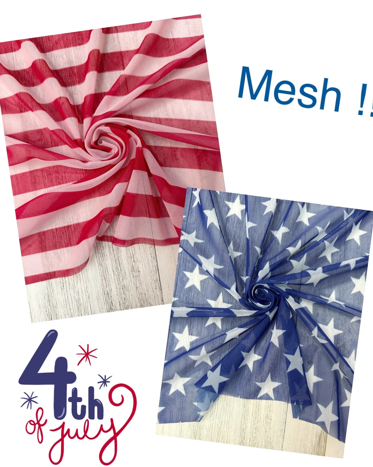 Stars & Stripes Mesh