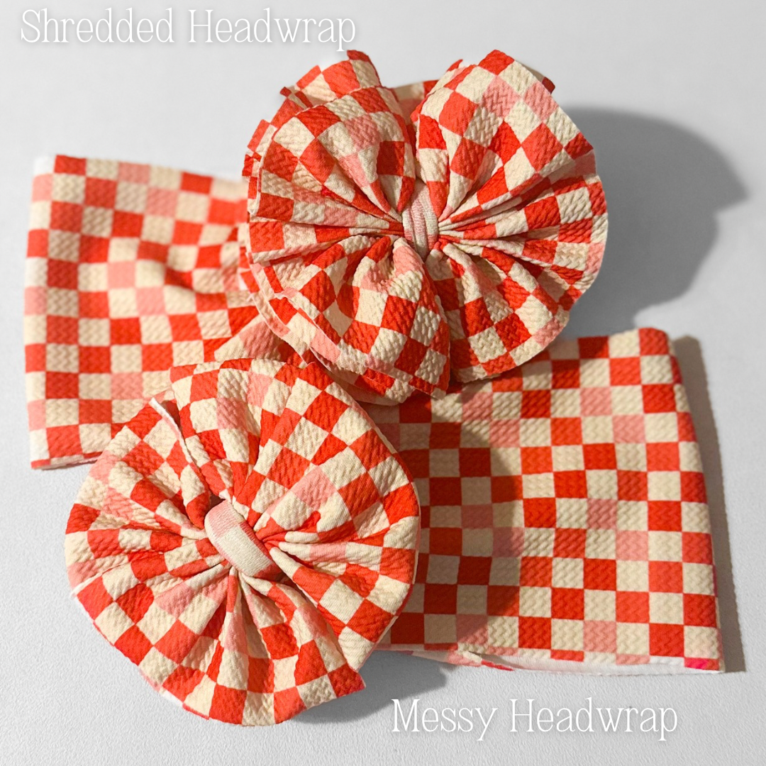 Pink & Red Checkered