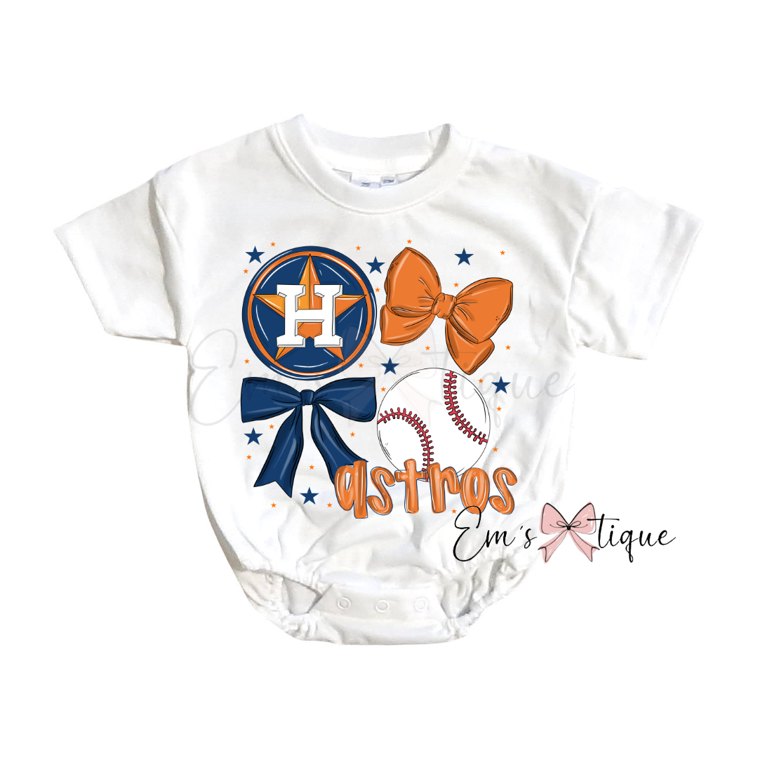 2025 Baseball Romper ONLY Pre-Order