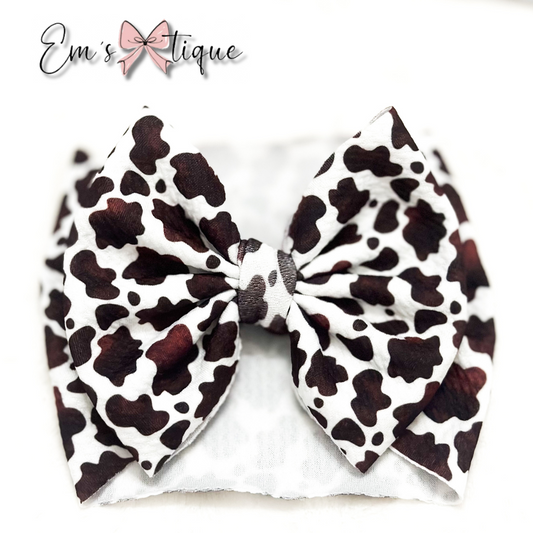 Brown Cow Print