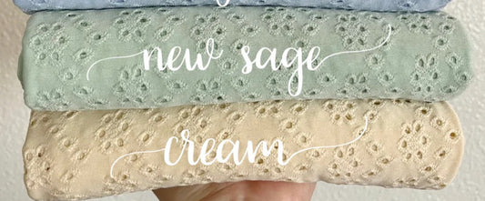 Cream Eyelet