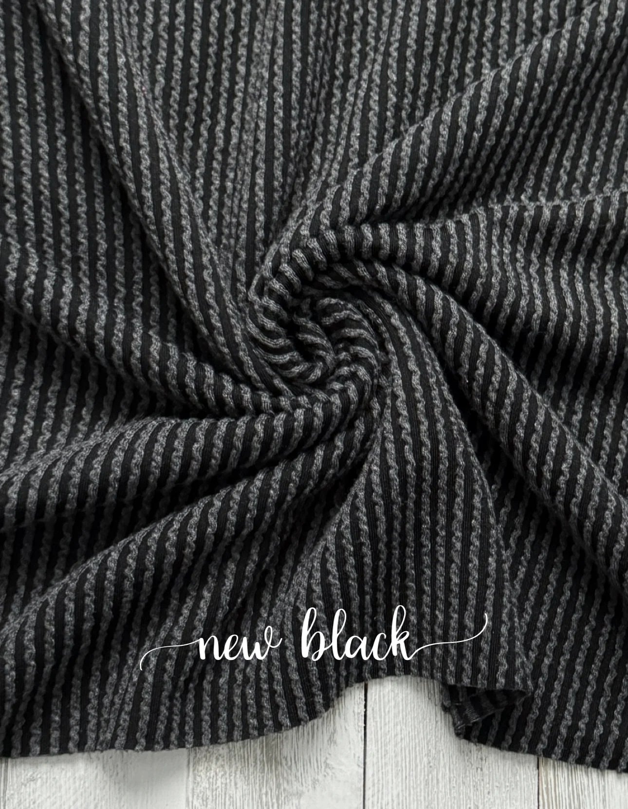 Black Waved