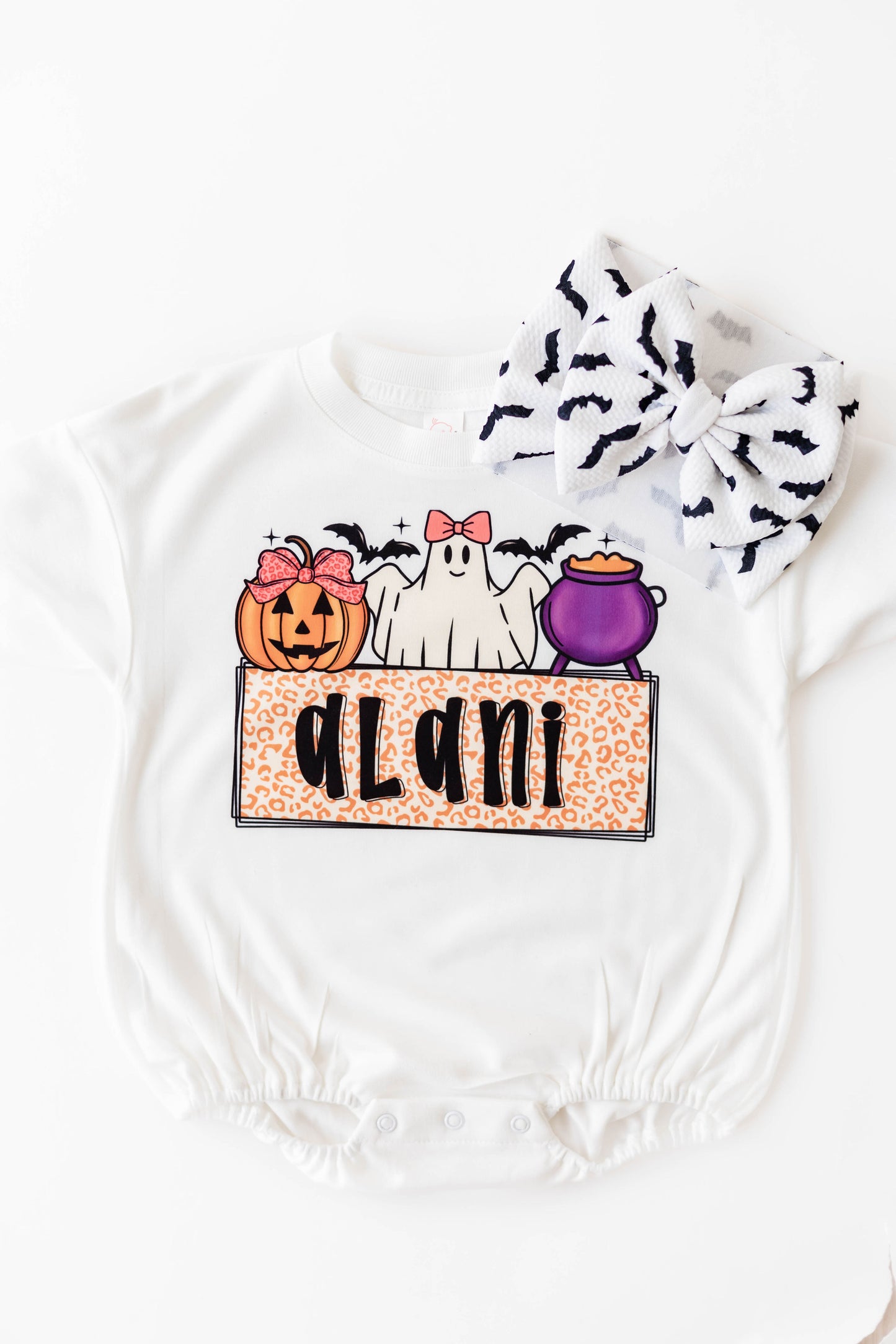 Personalized Halloween Romper