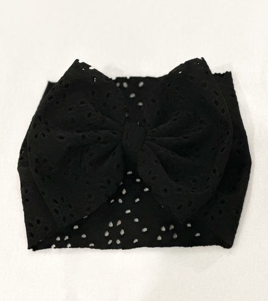 Black Eyelet