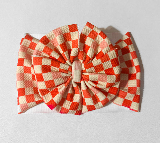 Pink & Red Checkered