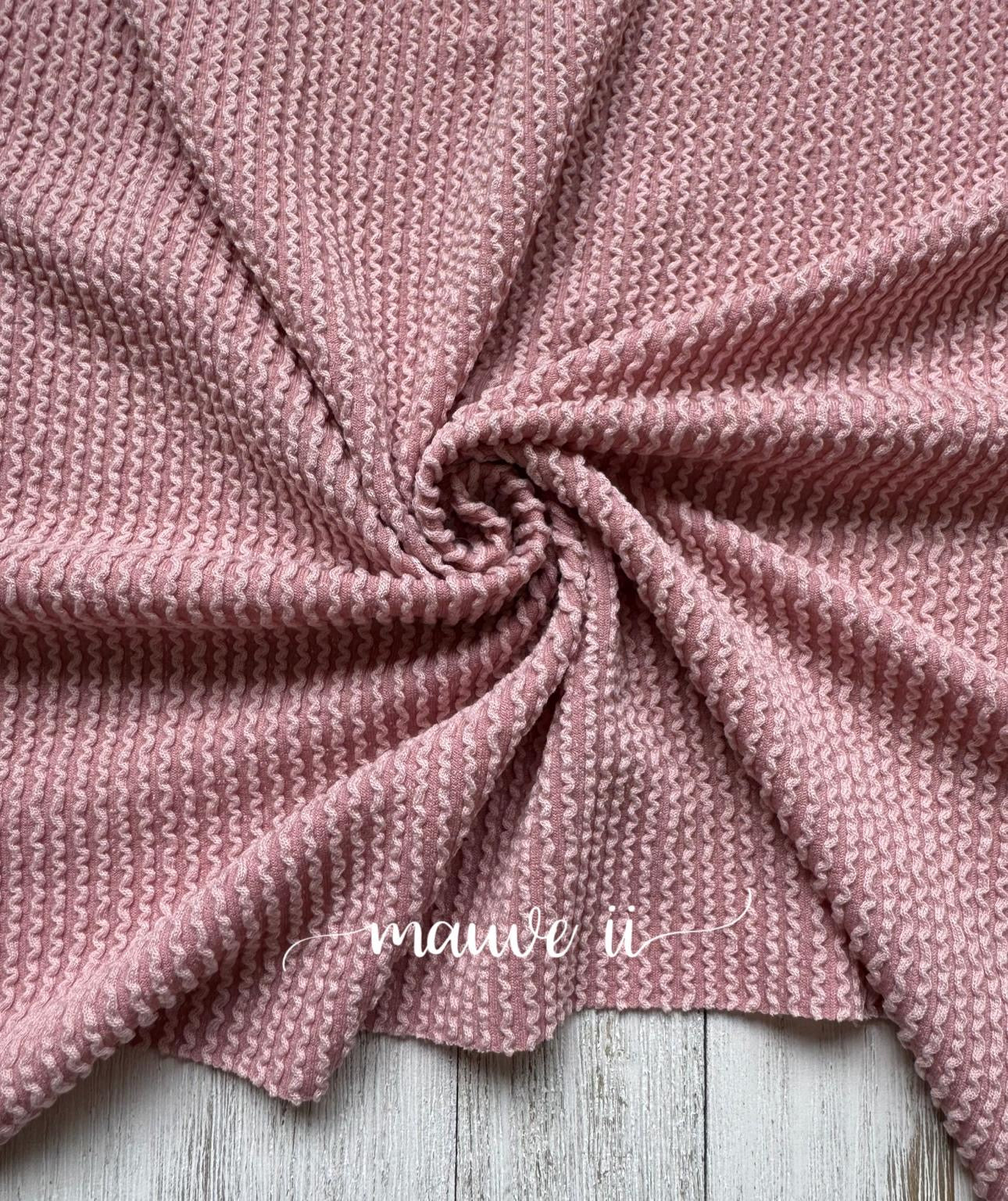 Mauve Waved