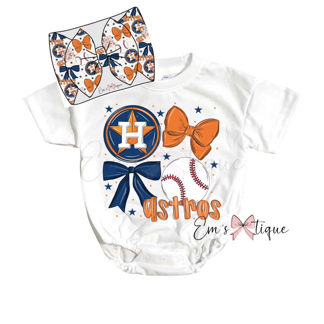 2025 Baseball Romper ONLY Pre-Order