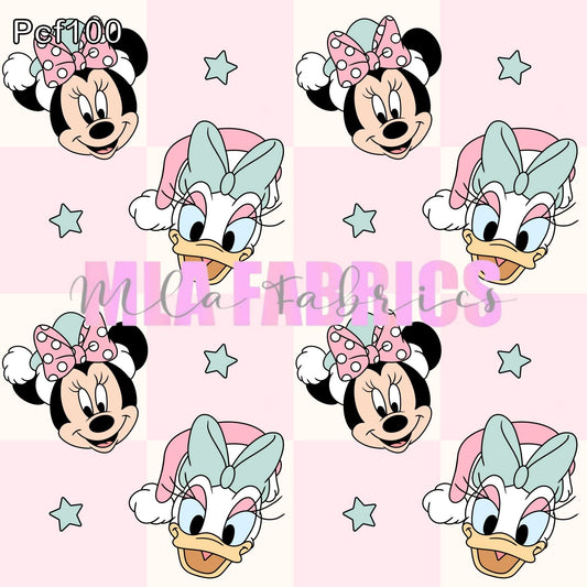 Girl Mouse & Friend Christmas