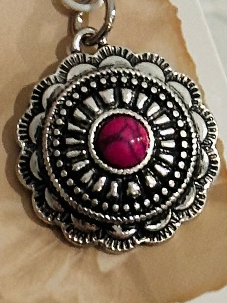 Pink Stone Concho Add On