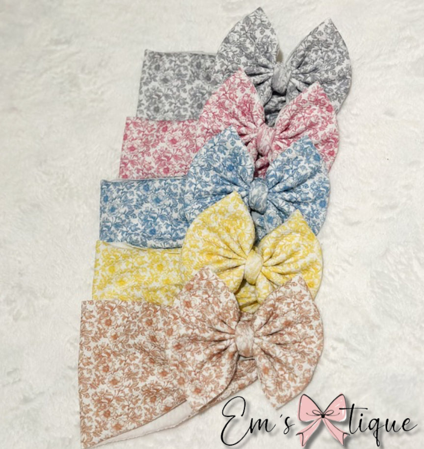 Pink Toile Floral