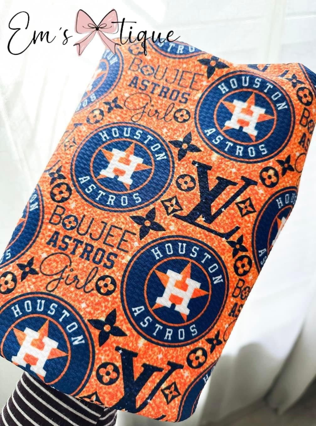Custom Stacked Baseball Bow