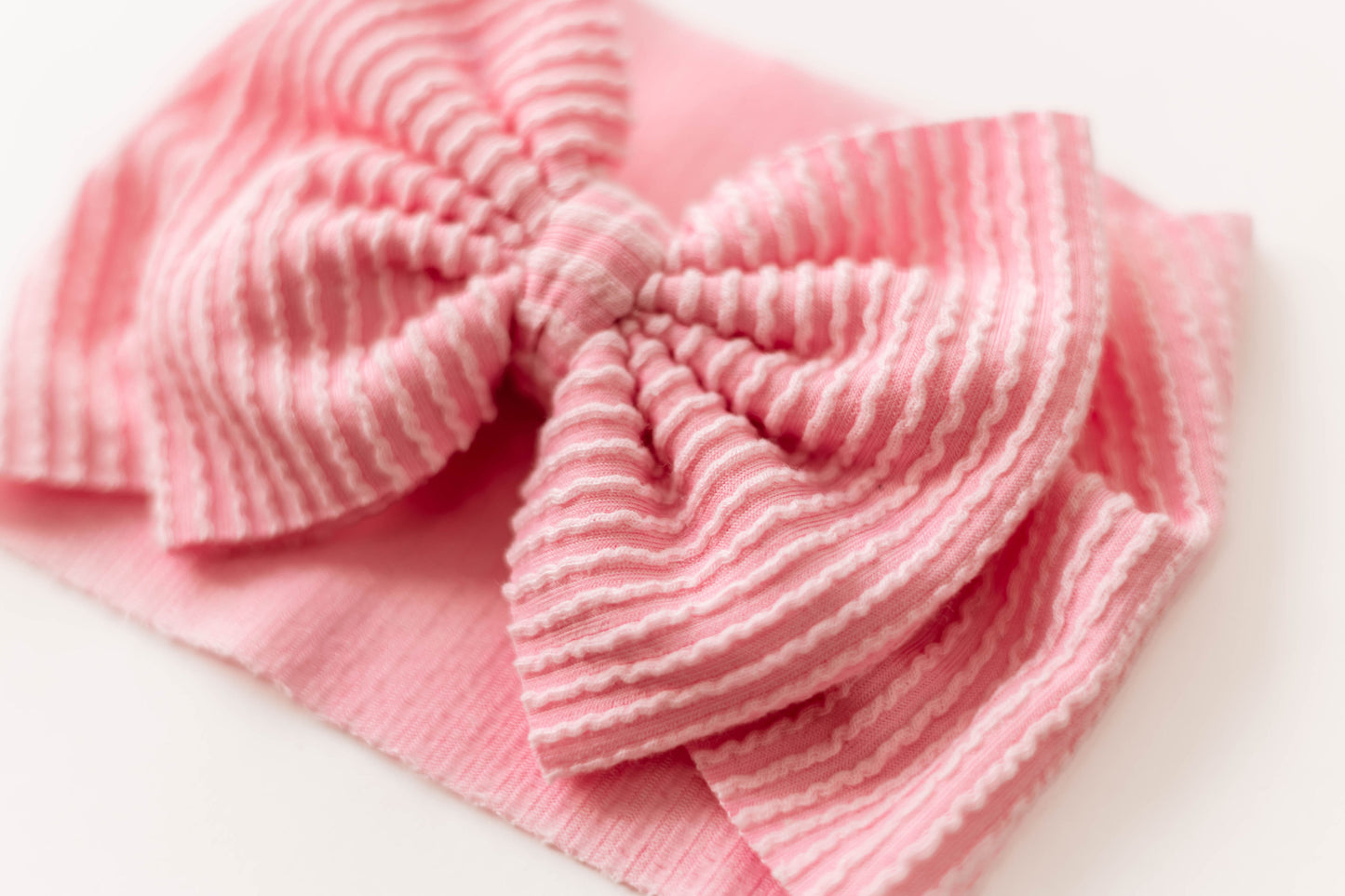 Pastel Pink Waved