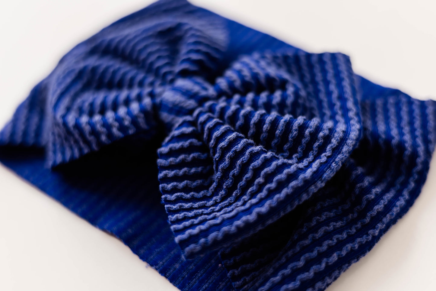 Royal Blue Waved