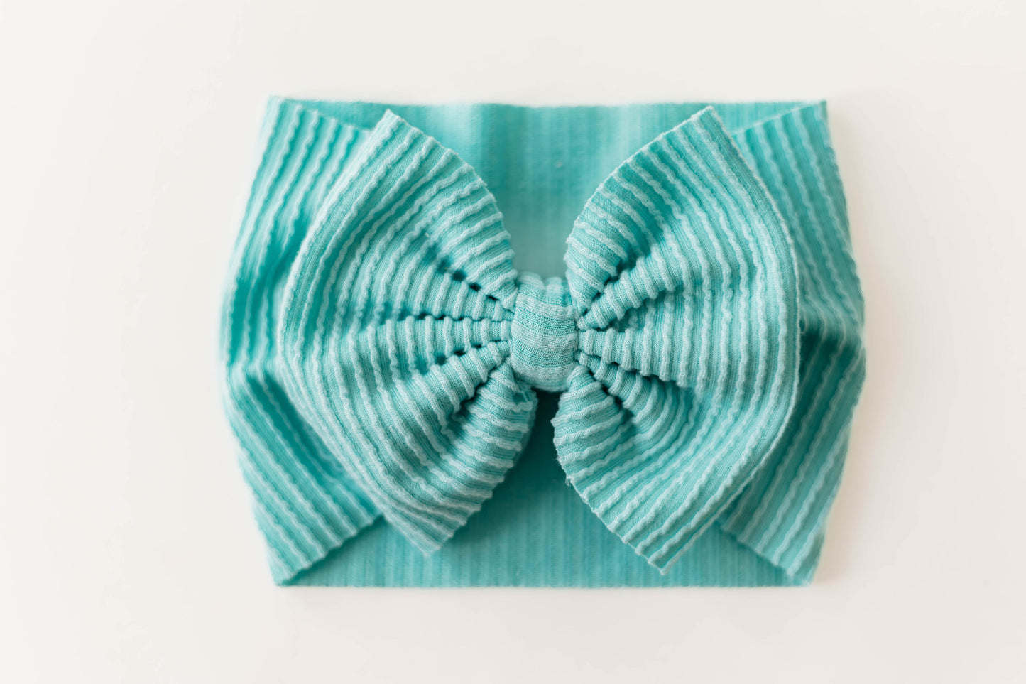 Sapphire Waved Rib Knit